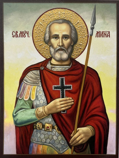 Икона на Свети великомъченик Мина