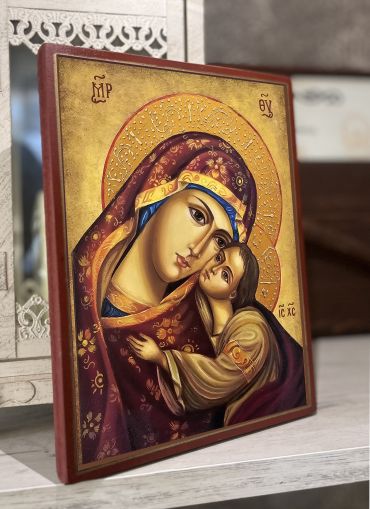 Икона на Св. Богородица с Младенеца - Православна икона от Ikonata.bg