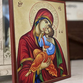 Икона на Света Богородица и Иисус Христос - Православна икона от Ikonata.bg