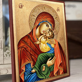Икона на Дева Мария с Младенеца Иисус Христос