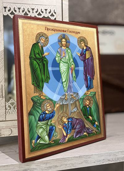 Икона Преображение Господне - ръчно изработена